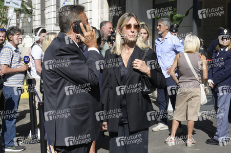 Abschiednahme von Pippo Baudo in Rom