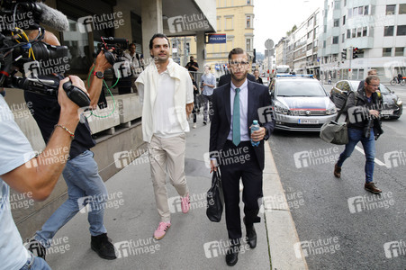 Prozess wegen mutmaßlichen schweren Betrugs gegen Jimi Blue Ochsenknecht in Innsbruck