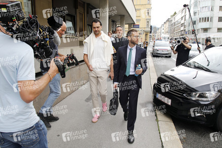 Prozess wegen mutmaßlichen schweren Betrugs gegen Jimi Blue Ochsenknecht in Innsbruck