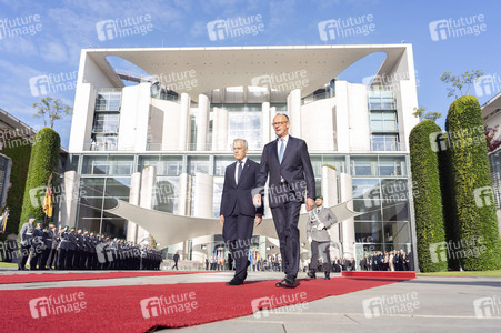 Empfang des Premierministers von Kanada in Berlin