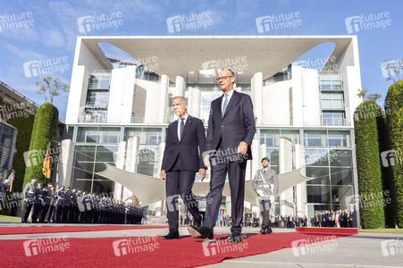 Empfang des Premierministers von Kanada in Berlin