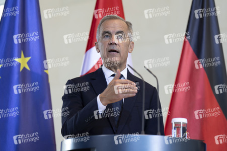 Empfang des Premierministers von Kanada in Berlin