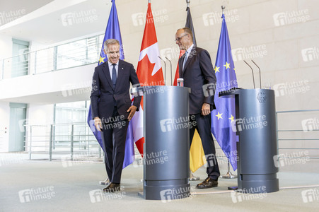 Empfang des Premierministers von Kanada in Berlin