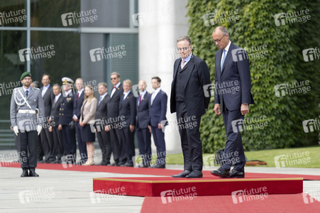 Empfang des Premierministers von Belgien in Berlin