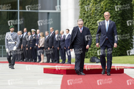 Empfang des Premierministers von Belgien in Berlin