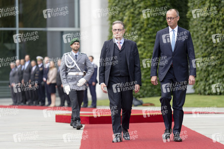 Empfang des Premierministers von Belgien in Berlin