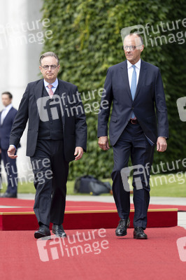 Empfang des Premierministers von Belgien in Berlin