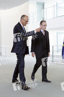 Empfang des Premierministers von Belgien in Berlin