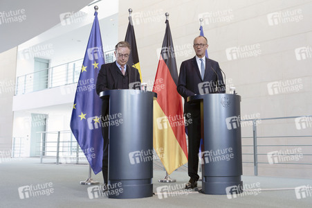 Empfang des Premierministers von Belgien in Berlin