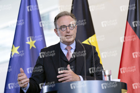 Empfang des Premierministers von Belgien in Berlin