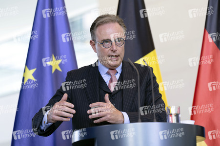 Empfang des Premierministers von Belgien in Berlin