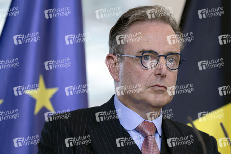 Empfang des Premierministers von Belgien in Berlin