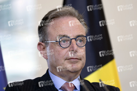 Empfang des Premierministers von Belgien in Berlin