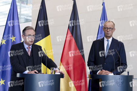 Empfang des Premierministers von Belgien in Berlin