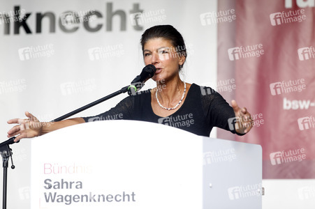 Wahlkampfveranstaltung des BSW in Duisburg