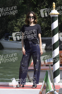 Ankunft von Giulia Elettra Gorietti am Hotel Excelsior, Internationale Filmfestspiele von Venedig 2025