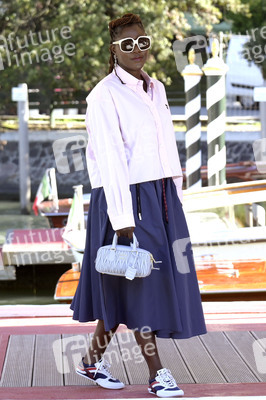 Ankunft von Alice Diop am Hotel Excelsior, Internationale Filmfestspiele von Venedig 2025