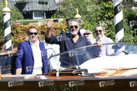 Ankunft von Fabio Testi am Hotel Excelsior, Internationale Filmfestspiele von Venedig 2025