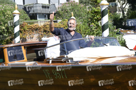 Ankunft von Fabio Testi am Hotel Excelsior, Internationale Filmfestspiele von Venedig 2025
