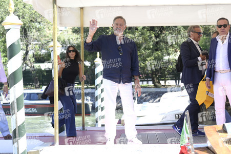 Ankunft von Fabio Testi am Hotel Excelsior, Internationale Filmfestspiele von Venedig 2025