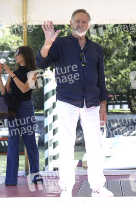 Ankunft von Fabio Testi am Hotel Excelsior, Internationale Filmfestspiele von Venedig 2025