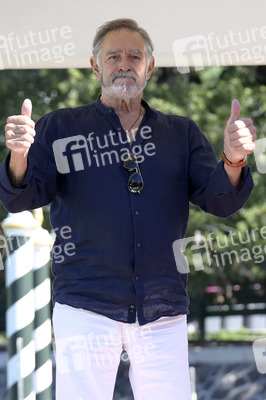 Ankunft von Fabio Testi am Hotel Excelsior, Internationale Filmfestspiele von Venedig 2025