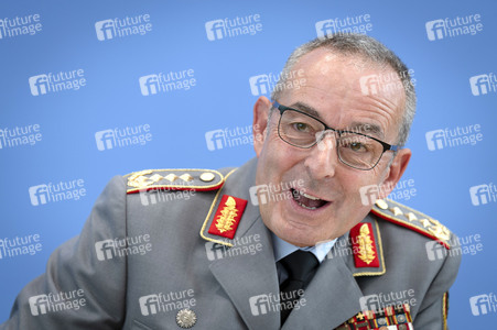 Bundespressekonferenz 'Quadriga 2025 - unter Führung der Deutschen Marine' in Berlin