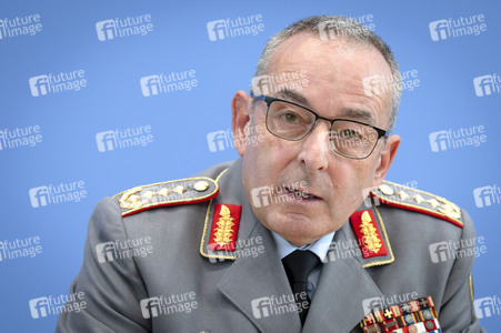 Bundespressekonferenz 'Quadriga 2025 - unter Führung der Deutschen Marine' in Berlin