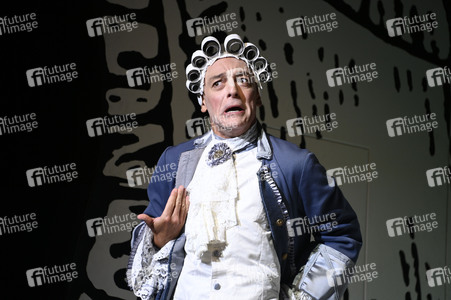 Theaterprobe 'Der eingebildet Kranke' in Berlin