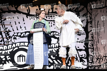 Theaterprobe 'Der eingebildet Kranke' in Berlin