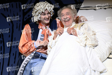 Theaterprobe 'Der eingebildet Kranke' in Berlin