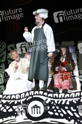 Theaterprobe 'Der eingebildet Kranke' in Berlin