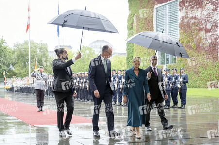 Empfang der Bundespräsidentin der Schweiz in Berlin