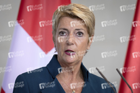 Empfang der Bundespräsidentin der Schweiz in Berlin