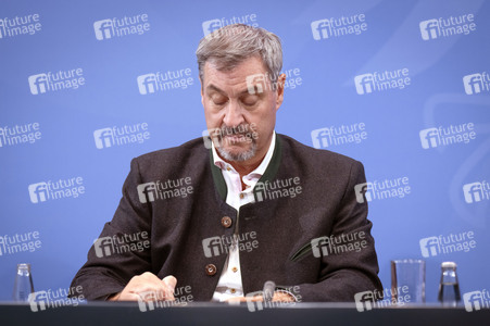 Pressekonferenz nach der Sitzung des Koalitionsausschusses in Berlin