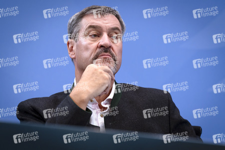 Pressekonferenz nach der Sitzung des Koalitionsausschusses in Berlin