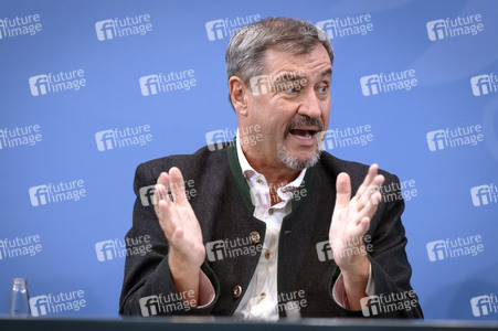 Pressekonferenz nach der Sitzung des Koalitionsausschusses in Berlin
