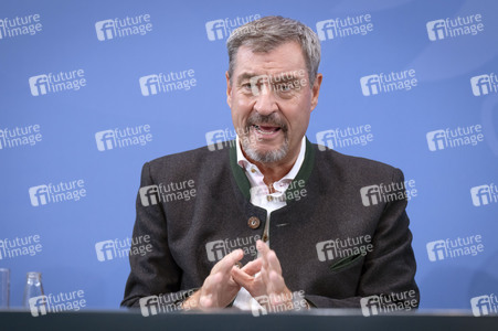 Pressekonferenz nach der Sitzung des Koalitionsausschusses in Berlin