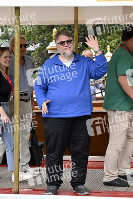 Ankunft von Guillermo del Toro am Hotel Excelsior, Internationale Filmfestspiele von Venedig 2025