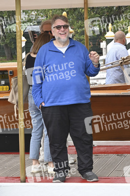 Ankunft von Guillermo del Toro am Hotel Excelsior, Internationale Filmfestspiele von Venedig 2025