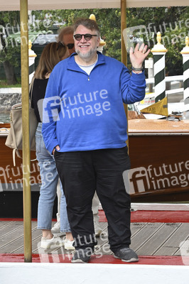 Ankunft von Guillermo del Toro am Hotel Excelsior, Internationale Filmfestspiele von Venedig 2025
