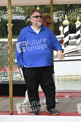 Ankunft von Guillermo del Toro am Hotel Excelsior, Internationale Filmfestspiele von Venedig 2025