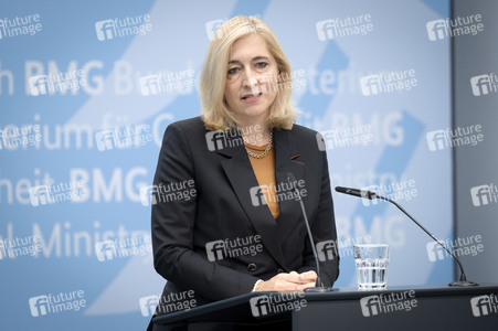 Pressestatement von Nina Warken in Berlin