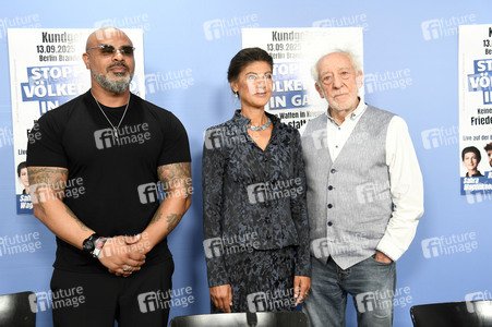 Pressekonferenz zur Friedenskundgebung am 13. September in Berlin