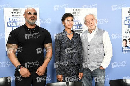 Pressekonferenz zur Friedenskundgebung am 13. September in Berlin