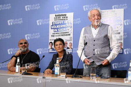 Pressekonferenz zur Friedenskundgebung am 13. September in Berlin