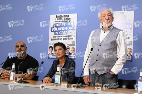 Pressekonferenz zur Friedenskundgebung am 13. September in Berlin