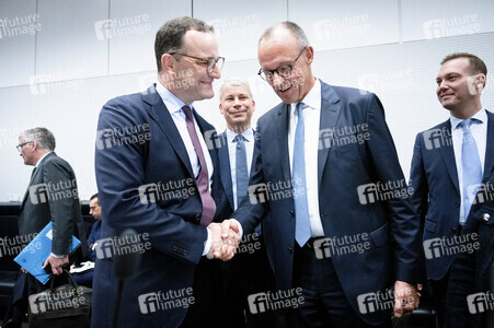 Fraktionssitzung der CDU/CSU-Bundestagsfraktion in Berlin