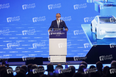 Eröffnung der Automesse IAA Mobility 2025 in München