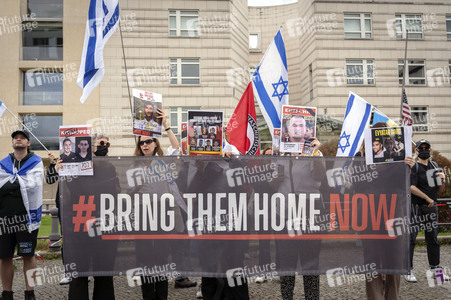 Kundgebung für Frieden im Gazastreifen in Berlin